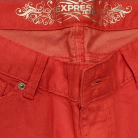 Express Jean Leggings Zelda Slim Fit Ultra Low Rise, SIZE 10, NWOT - Picture 4 of 5